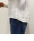 LINEN100クロップドシャツ