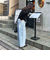 ルーズストレートデニムパンツ