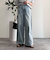 ルーズストレートデニムパンツ