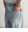 ルーズストレートデニムパンツ