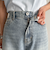 ルーズストレートデニムパンツ