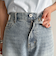 ルーズストレートデニムパンツ