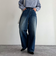 ルーズストレートデニムパンツ