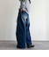 ルーズストレートデニムパンツ