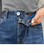 ルーズストレートデニムパンツ