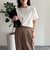 【新色追加！】ベーシッククロップド丈Tシャツ