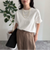 【新色追加！】ベーシッククロップド丈Tシャツ