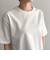 【新色追加！】ベーシッククロップド丈Tシャツ