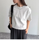 【新色追加！】ベーシッククロップド丈Tシャツ