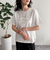 ワントーンロゴ刺繍Tシャツ