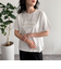 ワントーンロゴ刺繍Tシャツ
