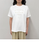 ワントーンロゴ刺繍Tシャツ
