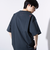 【GLOSTER/グロスター】BOY BACK FANCY 裏地配色 ショートスリーブTシャツ