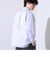 【GLOSTER/グロスター】フレンチブルドッグ刺繍 リネン 7分袖シャツ