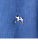 【GLOSTER/グロスター】フレンチブルドッグ刺繍 リネン 7分袖シャツ