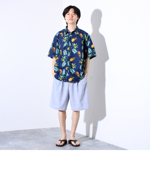 GLOSTER/グロスター】TROPICALシャツ レギュラーカラー アロハ