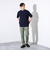 【GLOSTER/グロスター】ふくれジャガード クルーネック 半袖 Tシャツ