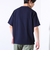 【GLOSTER/グロスター】ふくれジャガード クルーネック 半袖 Tシャツ