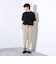 【GLOSTER/グロスター】ふくれジャガード クルーネック 半袖 Tシャツ