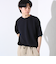 【GLOSTER/グロスター】ふくれジャガード クルーネック 半袖 Tシャツ