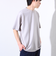 【GLOSTER/グロスター】ふくれジャガード クルーネック 半袖 Tシャツ