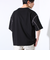 【GLOSTER/グロスター】ラダー配色ステッチ クルーネック半袖Tシャツ