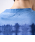 【GLOSTER/グロスター】16/-綿天竺 タイダイ染め ボーダークルーネックTシャツ