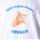 【GEVACO/ゲバコ】グラフィック 半袖プリント クルーネックTシャツ
