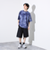 【GLOSTER/グロスター】タイダイ染め 天竺 クルーネック ショートスリーブTシャツ