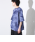 【GLOSTER/グロスター】タイダイ染め 天竺 クルーネック ショートスリーブTシャツ