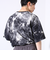 【GLOSTER/グロスター】タイダイ染め 天竺 クルーネック ショートスリーブTシャツ