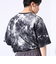 【GLOSTER/グロスター】タイダイ染め 天竺 クルーネック ショートスリーブTシャツ