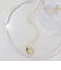 ひねりモチーフアジャストロングネックレス