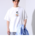 【MICKEY×DISCUS ATHLETIC】コラボ プリント 半袖 クルーネックTシャツ