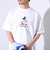【MICKEY×DISCUS ATHLETIC】コラボ プリント 半袖 クルーネックTシャツ