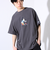 【MICKEY×DISCUS ATHLETIC】コラボ プリント 半袖 クルーネックTシャツ