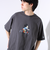 【MICKEY×DISCUS ATHLETIC】コラボ プリント 半袖 クルーネックTシャツ