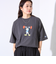 【MICKEY×DISCUS ATHLETIC】コラボ プリント 半袖 クルーネックTシャツ