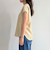 《セットアップ対応》R/Nポケ付きフレンチスリーブブラウス