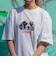【新柄追加】【GLOSTER/グロスター】DOG&CAT 犬猫プリントTシャツ