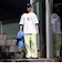 【新柄追加】【GLOSTER/グロスター】DOG&CAT 犬猫プリントTシャツ