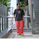 【新柄追加】【GLOSTER/グロスター】DOG&CAT 犬猫プリント ピグメント プリントTシャツ