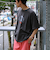 【新柄追加】【GLOSTER/グロスター】DOG&CAT 犬猫プリント ピグメント プリントTシャツ