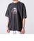 【新柄追加】【GLOSTER/グロスター】DOG&CAT 犬猫プリント ピグメント プリントTシャツ
