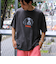 【新柄追加】【GLOSTER/グロスター】DOG&CAT 犬猫プリント ピグメント プリントTシャツ