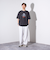 【新柄追加】【GLOSTER/グロスター】DOG&CAT 犬猫プリント ピグメント プリントTシャツ