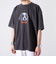 【新柄追加】【GLOSTER/グロスター】DOG&CAT 犬猫プリント ピグメント プリントTシャツ