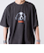 【新柄追加】【GLOSTER/グロスター】DOG&CAT 犬猫プリント ピグメント プリントTシャツ