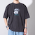 【新柄追加】【GLOSTER/グロスター】DOG&CAT 犬猫プリント ピグメント プリントTシャツ