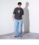 【新柄追加】【GLOSTER/グロスター】DOG&CAT 犬猫プリント ピグメント プリントTシャツ